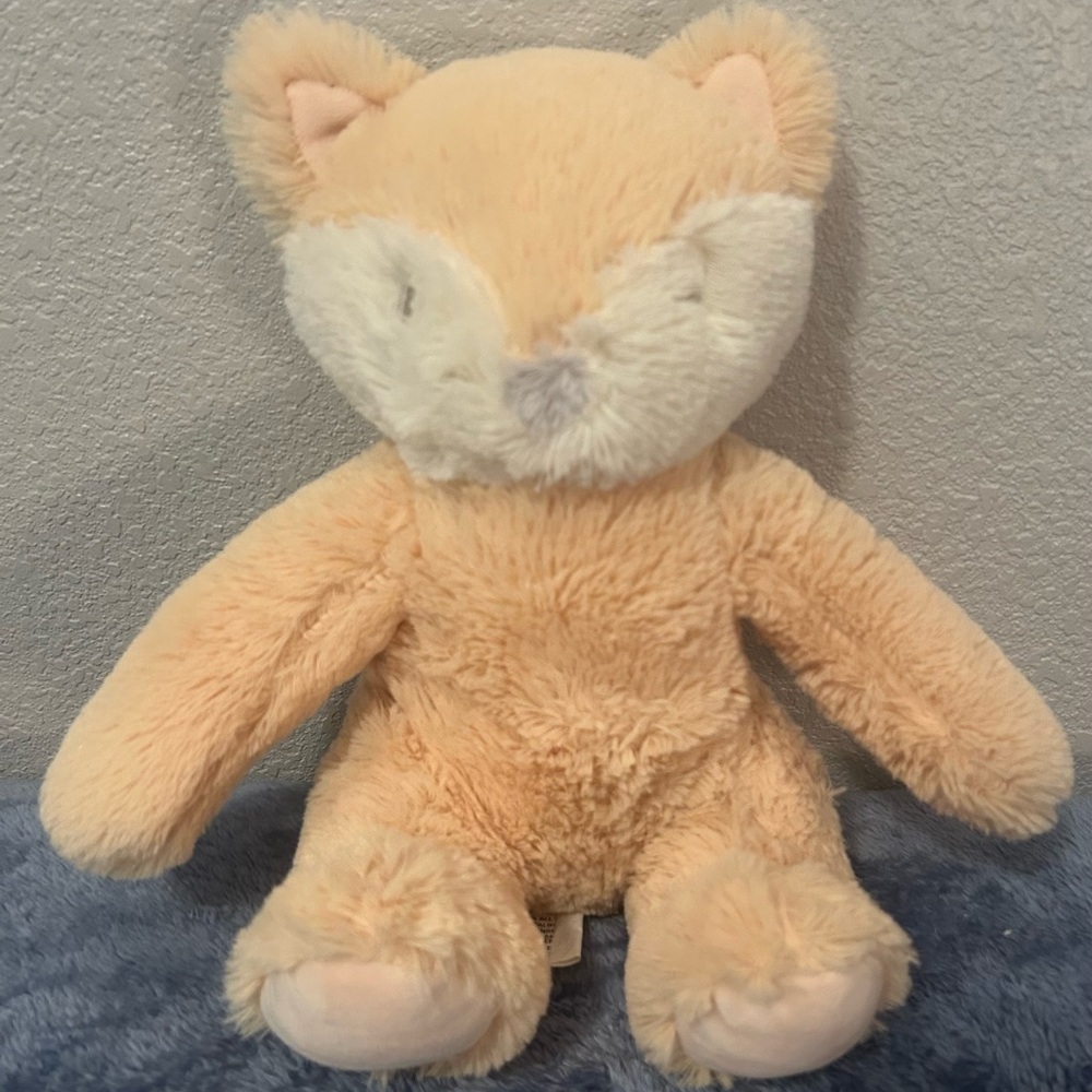 Silver One Soft Fox Plush Stuffed Animal Toy 12"